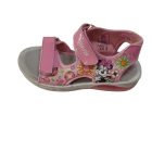 30-as rózsaszín, lépéskor villogó, világító szandál - Minnie Egér