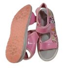 30-as rózsaszín, lépéskor villogó, világító szandál - Minnie Egér