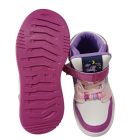 31-es fehér-lila félmagas szárú cipő, bakancs - Sinsay - ÚJ