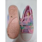 30-as rózsaszín tépőzáras vászoncipő - Ariel - Disney