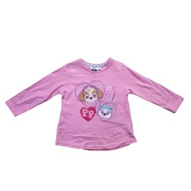   86-os rózsaszín pamutfelső - Paw Patrol - Mancs őrjárat - ÚJ