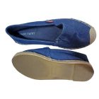 Női 37-es kék farmer belebújós papucscipő, vászoncipő - Jenny Fairy