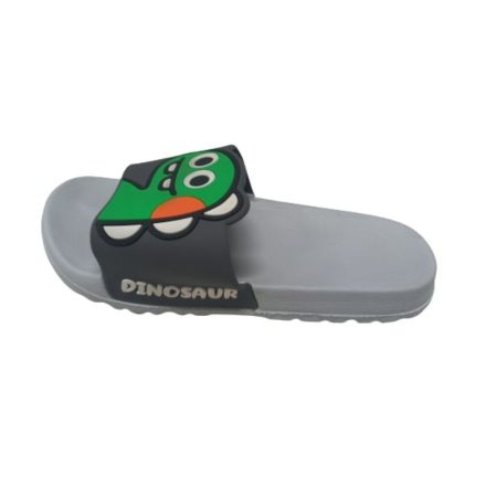 34-es szürke dínós gumipapucs