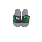 34-es szürke dínós gumipapucs