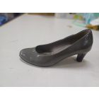 Női 36,5-es (4-es) szürke magassarkú lakk cipő - Gabor