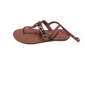 Női 37-es barackszínű gumiszandál - Grendha - ÚJ