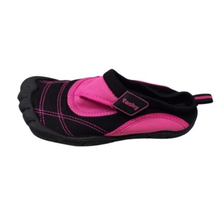 33-34-es fekete-pink vízicipő, strandcipő - Fashy