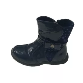   28-as kék lakkcsizma (orra nagyon kicsit kopott) - Nelli Blu