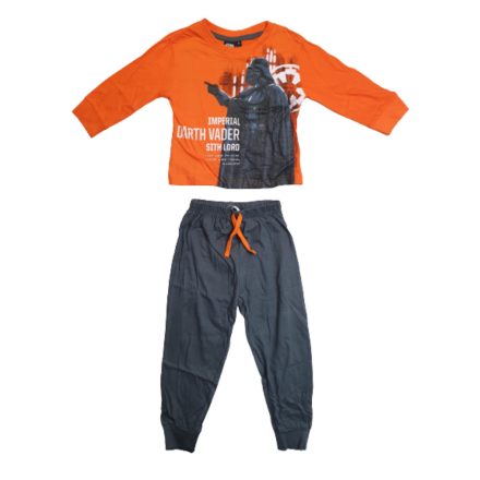 92-es narancssárga-szürke pizsama - Star Wars - ÚJ