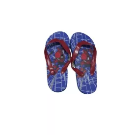   28-29-es kék-piros flip-flop papucs - Spiderman - Pókember - ÚJ