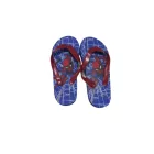 28-29-es kék-piros flip-flop papucs - Spiderman - Pókember - ÚJ