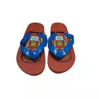 26-27-es kék-piros szivacsszandál, flip-flop papucs - Verdák - ÚJ 