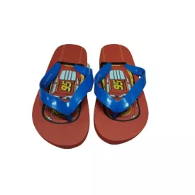   26-27-es kék-piros szivacsszandál, flip-flop papucs - Verdák - ÚJ 