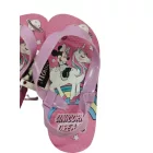 24-25-ös rózsaszín flip-flop papucs, szivacsszandál - Minnie Egér - ÚJ