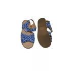 27-es kék-fehér virágos szandál - H&M