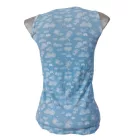 158-as kék felhős ujjatlan lány póló - Tezenis