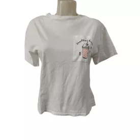 152-es fehér smoothie-s lány póló - Reserved