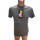 170-es szürke mintás fiú póló - Naruto