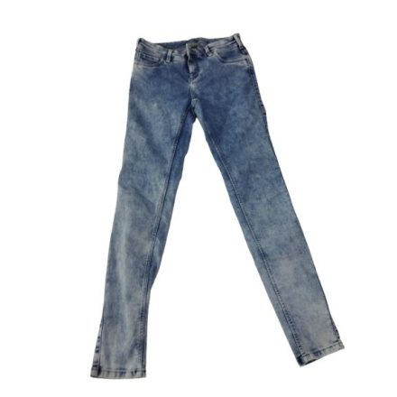 170-es kék koptatott lányka farmernadrág - C&A