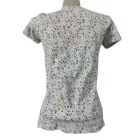 164-es kék virágos póló - Reserved