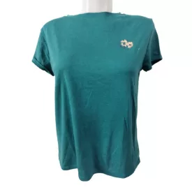 152-es zöld virágos póló - Decathlon