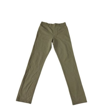 158-164-es khaki pamut leggings jellegű nadrág - Page one Young