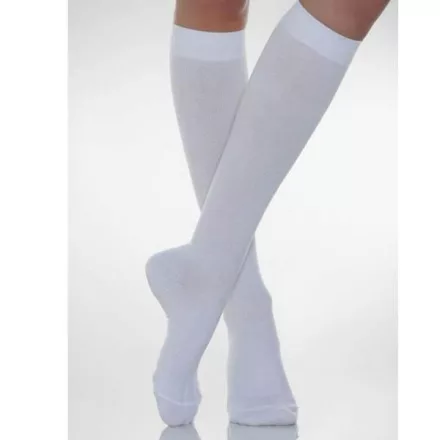 39-42-es fehér térdzokni - Szuntex - ÚJ