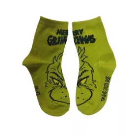 27-30-as zöld Grincs zokni - The Grinch - ÚJ