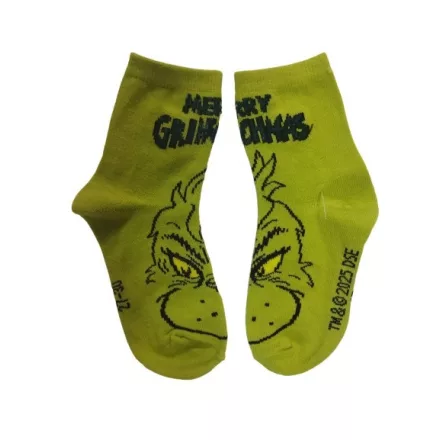 27-30-as zöld Grincs zokni - The Grinch - ÚJ