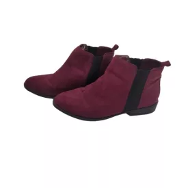   Női 42-es (de szerintem inkább csak 41-es) bordó bokacsizma - Primark