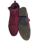 Női 42-es (de szerintem inkább csak 41-es) bordó bokacsizma - Primark