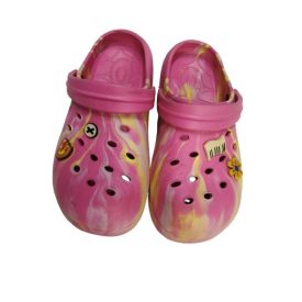 35-ös pink habklumpa, gumipapucs