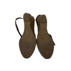 37-es barna platform szandál