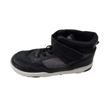 33-as fekete félmagas szárú cipő - H&M