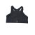 134-es fekete pamut lányka sportmelltartó - Decathlon