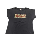 164-es sötétkék átfordítható flitteres póló lánynak