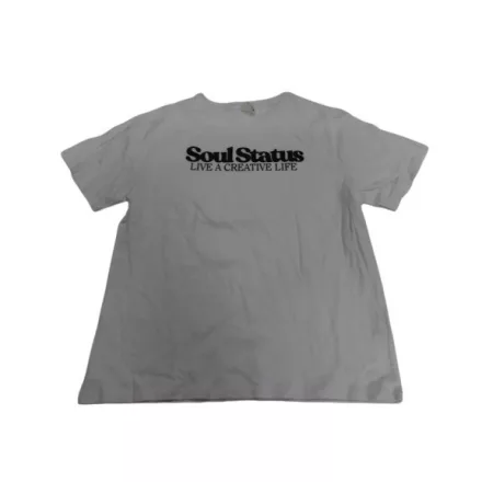 164-es fehér feliratos lány póló - Zara