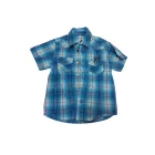98-as kék kockás rövid ujjú ing - C&A