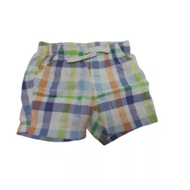 80-as színes kockás rövidnadrág - H&M