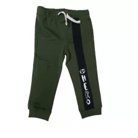   92-es khaki feliratos tréningalsó, melegítőalsó - So Cute - ÚJ