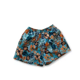 158-as kék mintás fiú short, fürdőshort