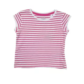 92-es pink csíkos póló - Kiki & Koko - ÚJ