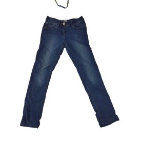 164-es pamuttal bélelt lány farmernadrág - C&A