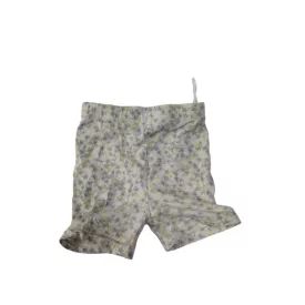 92-es fehér virágos rövidnadrág - Ergee