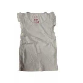 92-es fehér bordás póló - F&F