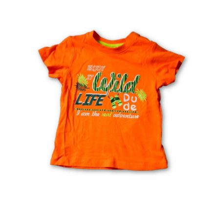 80-as narancssárga feliratos póló - Ergee - ÚJ