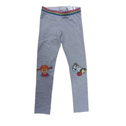 128-as szürke mintás leggings - Harisnyás Pipi