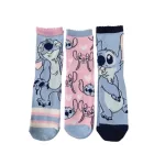 31-34-es lány zoknik, 3 pár egyben - Lilo & Stitch - ÚJ