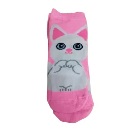 38-41-es pink cicás bokazokni - ÚJ