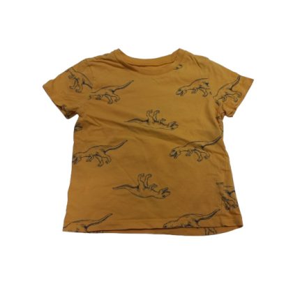 98-as mustársárga dínós póló - H&M